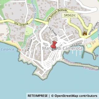Mappa Via Antonio Infantini, 1, 84059 Camerota, Salerno (Campania)