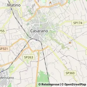Mappa Casarano