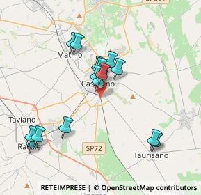 Mappa SP 263, 73042 Casarano LE (3.84933)