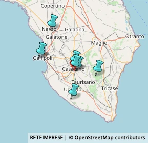 Mappa SP 263, 73042 Casarano LE (20.82727)