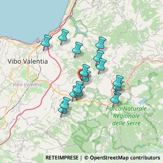 Mappa Vazzano, 89834 Vazzano VV, Italia (6.47)