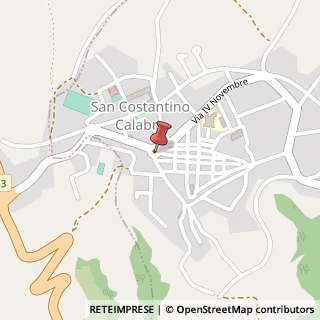 Mappa Via Vittorio Emanuele, 2, 89851 San Costantino Calabro, Vibo Valentia (Calabria)