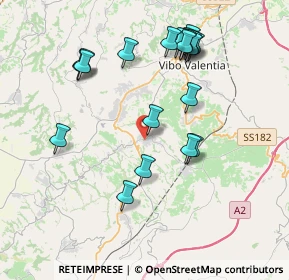 Mappa Via San Rocco, 89851 San Costantino Calabro VV, Italia (4.461)