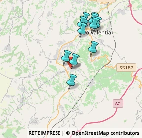 Mappa Via San Rocco, 89851 San Costantino Calabro VV, Italia (3.76273)