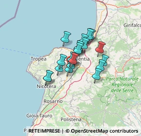 Mappa Via Giuseppe Mazzini, 89851 San Costantino Calabro VV, Italia (9.3205)