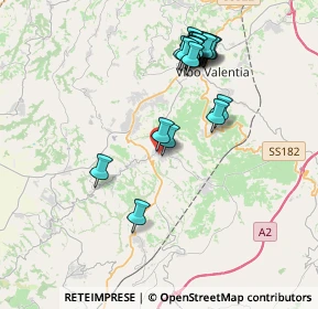 Mappa Via Galluppi, 89851 San Costantino Calabro VV, Italia (4.207)