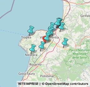 Mappa Via Giardino, 89851 Jonadi VV, Italia (10.68667)