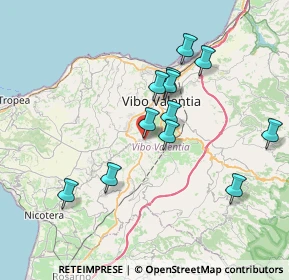 Mappa Via IV Novembre, 89851 San Costantino Calabro VV, Italia (7.415)