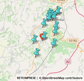 Mappa Via IV Novembre, 89851 San Costantino Calabro VV, Italia (3.67143)