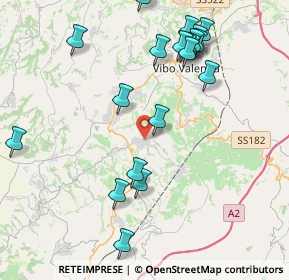 Mappa Via IV Novembre, 89851 San Costantino Calabro VV, Italia (5.081)