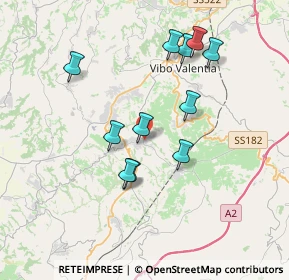 Mappa Via Sabotino, 89851 San Costantino Calabro VV, Italia (3.76182)