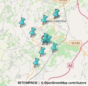 Mappa Via Sabotino, 89851 San Costantino Calabro VV, Italia (3.07455)