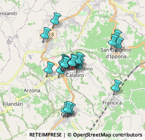 Mappa Via Cassiodoro, 89851 San Costantino Calabro VV, Italia (1.5575)