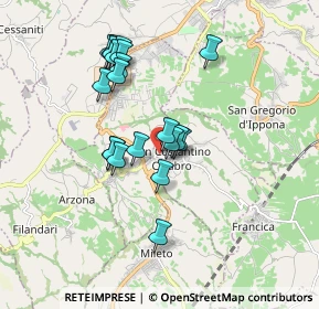 Mappa Viale delle Rimembranze, 89851 San Costantino Calabro VV, Italia (1.7375)