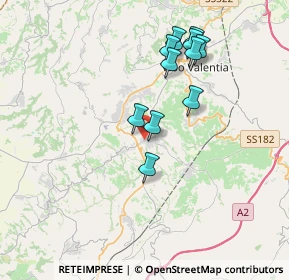 Mappa Viale delle Rimembranze, 89851 San Costantino Calabro VV, Italia (3.75909)