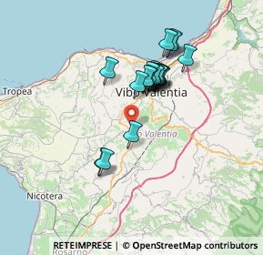 Mappa Viale delle Rimembranze, 89851 San Costantino Calabro VV, Italia (6.3055)