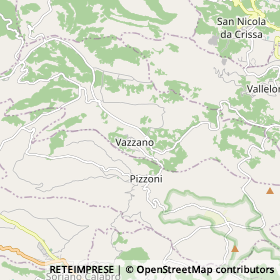 Mappa Vazzano