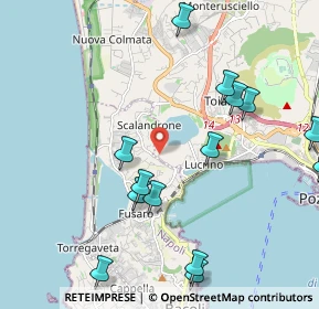 Mappa Strada Provinciale Scalandrone, 80078 Pozzuoli NA, Italia (2.56929)