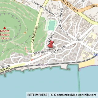 Mappa Via Virgilio, 18, 80078 Pozzuoli, Napoli (Campania)