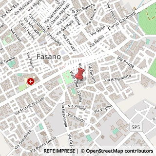 Mappa Viale Unità D'Italia, 27, 72015 Fasano, Brindisi (Puglia)