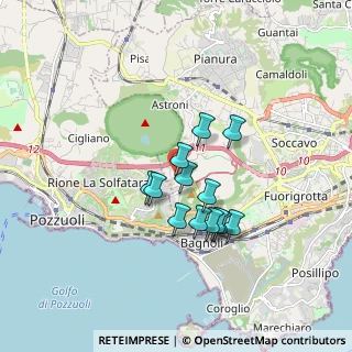 Mappa Via Augusto Righi, 80125 Napoli NA, Italia (1.38769)