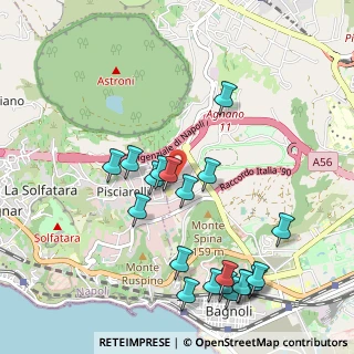 Mappa Via Augusto Righi, 80125 Napoli NA, Italia (1.2205)