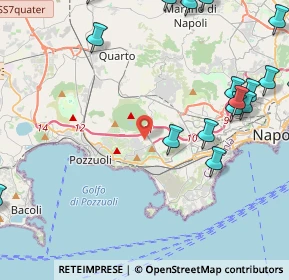 Mappa Via Augusto Righi, 80125 Napoli NA, Italia (6.52556)