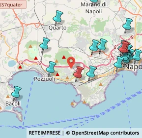 Mappa Via Augusto Righi, 80125 Napoli NA, Italia (5.4315)