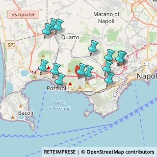 Mappa IV Traversa PIsciarelli, 80078 Pozzuoli NA, Italia (3.75429)