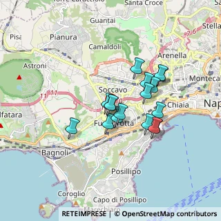 Mappa Via Vincenzo Ciaravolo, 80126 Napoli NA, Italia (1.41706)