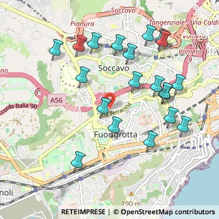Mappa Via Vincenzo Ciaravolo, 80126 Napoli NA, Italia (1.175)