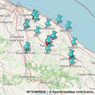 Mappa Strada Comunale Lama di Perna, 70017 Putignano BA, Italia (16.088)