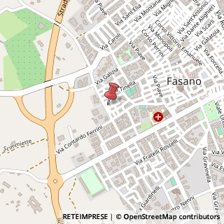 Mappa Via Antonio Gramsci, 59, 72015 Fasano, Brindisi (Puglia)