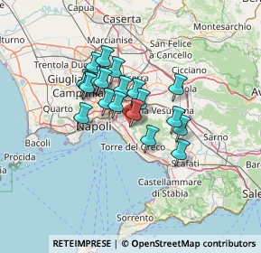 Mappa Via Viola, 80056 Ercolano NA, Italia (10.413)