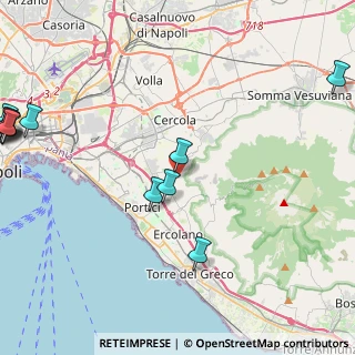 Mappa Via Viola, 80056 Ercolano NA, Italia (6.86833)