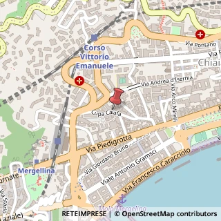 Mappa Cupa Caiafa, 19, 80122 Napoli, Napoli (Campania)