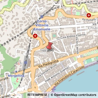 Mappa Cupa Caiafa, 18, 80122 Napoli, Napoli (Campania)