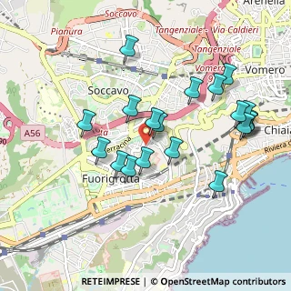Mappa Via Roberto Murolo, 80125 Napoli NA, Italia (1.0285)
