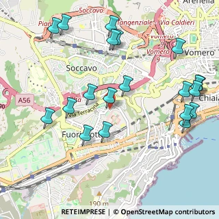 Mappa Via Roberto Murolo, 80125 Napoli NA, Italia (1.3165)
