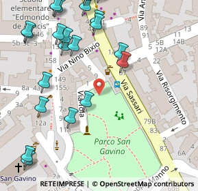Mappa Via Nino Bixio, 07046 Porto Torres SS, Italia (0.08966)