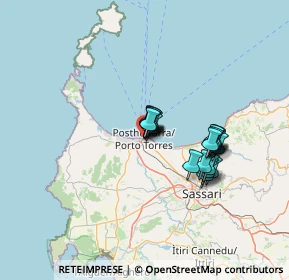 Mappa Via Nino Bixio, 07046 Porto Torres SS, Italia (10.52)