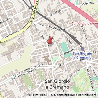 Mappa Via San Martino, 44, 80046 San Giorgio a Cremano, Napoli (Campania)