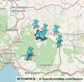 Mappa Via Antonio Gramsci, 83043 Bagnoli Irpino AV, Italia (9.13714)