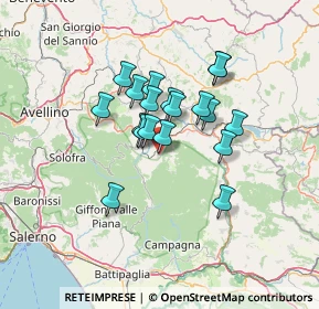 Mappa Via Antonio Gramsci, 83043 Bagnoli Irpino AV, Italia (10.74)