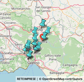 Mappa 83029 Solofra AV, Italia (10.8595)