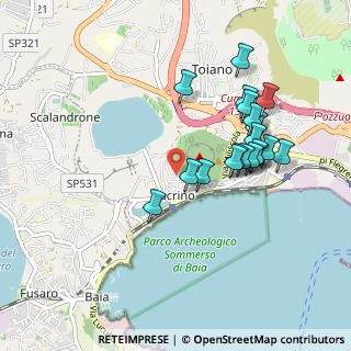 Mappa Via Enea, 80078 Pozzuoli NA, Italia (0.9685)