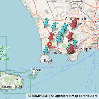 Mappa Via Enea, 80078 Pozzuoli NA, Italia (7.03333)