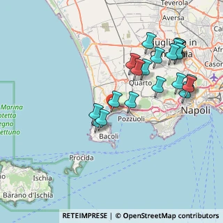 Mappa Via Enea, 80078 Pozzuoli NA, Italia (8.8405)