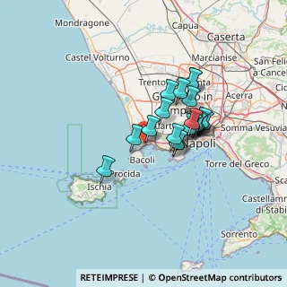 Mappa Via Enea, 80078 Pozzuoli NA, Italia (10.988)