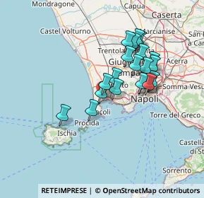 Mappa Via Enea, 80078 Pozzuoli NA, Italia (12.562)
